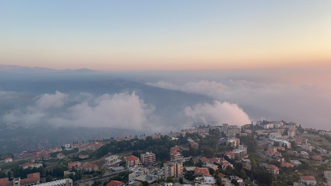 The sunset in Ehden (Lebanon) through the eyes of Ms. Roula Azar ...